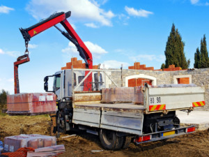 Camion grue 19T